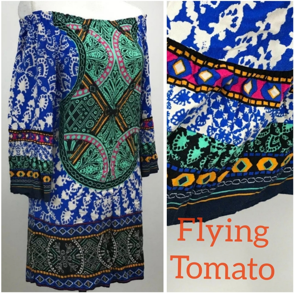 Flying 🍅 Tomato 100% rayon Dress S